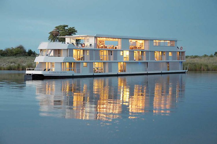 Luxury House Boat on the Chobe River in Botswana