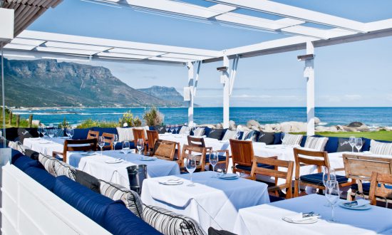 Lunch with a view at Bungalows, Cape Town