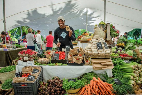 Oranjezicht City Farm Market's Organic Stand