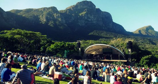 Enjoy a concert at Kirstenbosch Botanical Gardens