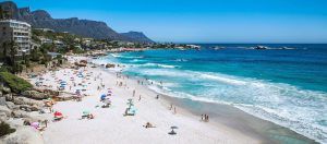 Plage de Clifton : une des plus belles plages du Cap.