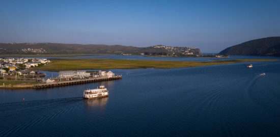 Ferry trip through the Knysna lagoon, South Africa