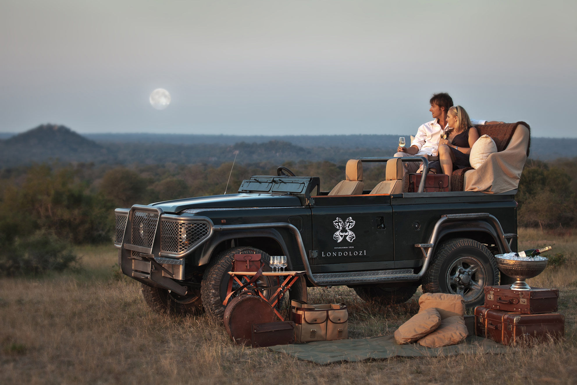 Enjoy a safari on your honeymoon 