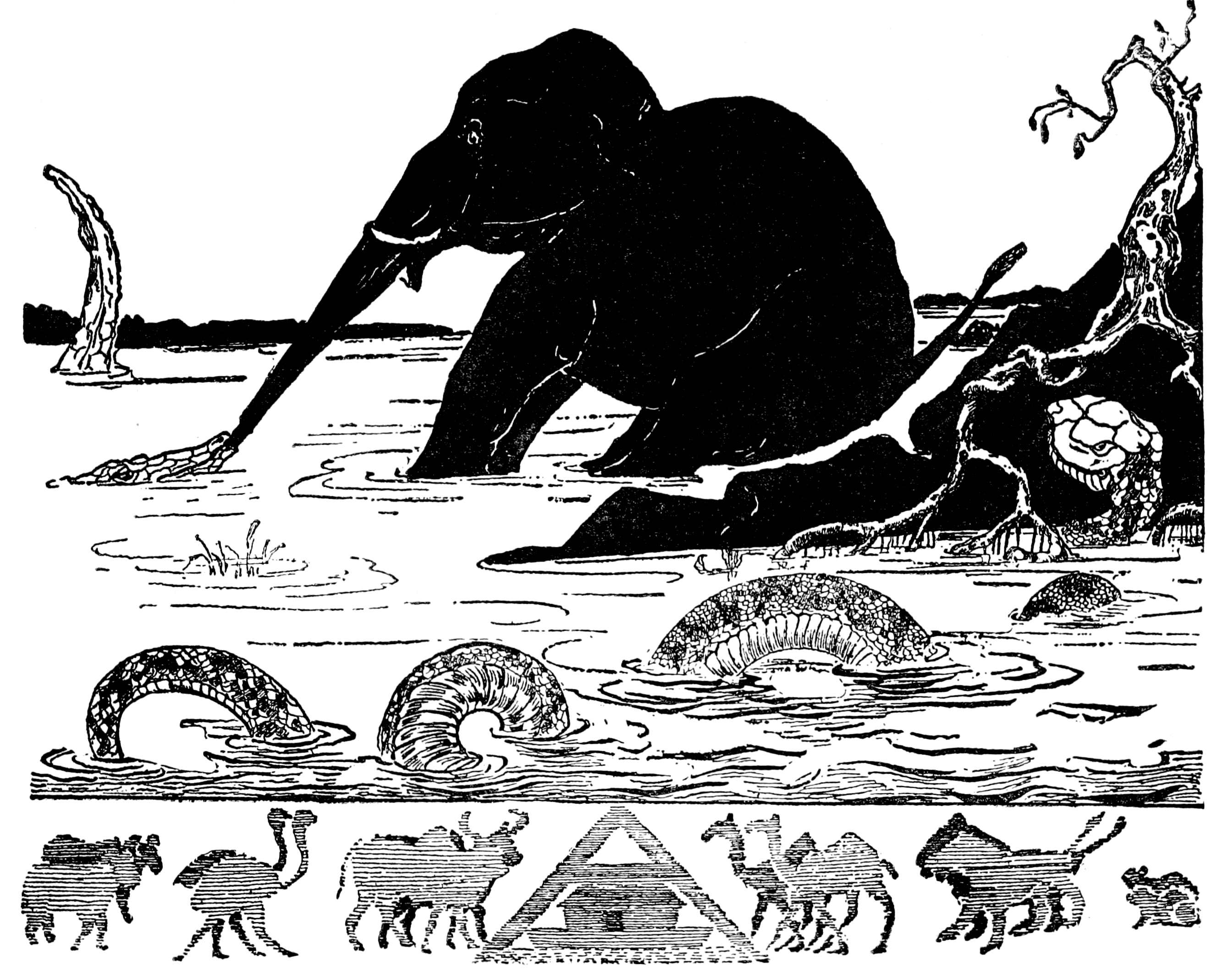 How the Elephant Got Its Trunk  