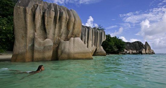 Traumstrand Seychellen La Dique