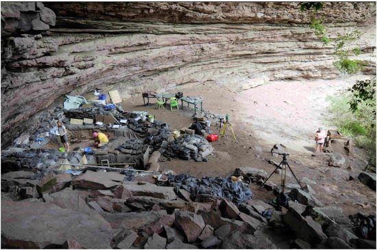 The archaeological site of Sibudu, KwaZulu-Natal, South Africa