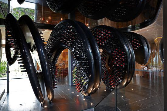 La cave à vin, trésor d'Ellerman House
