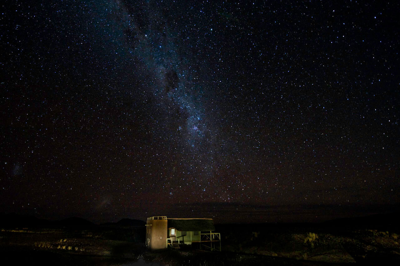 Namibia es famosa por sus excelentes oportunidades para observar las estrellas