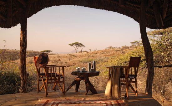 Lewa Safari Camp is where Prince William popped the the question to Kate, making this camp one of the Royal Family's favourite places to stay in Africa