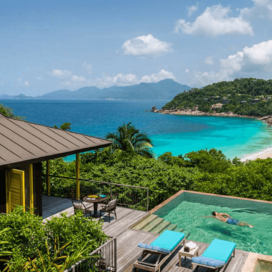 four-seasons-seychelles Águas turquesas até onde os olhos podem ver em Four Seasons Resort Seychelles