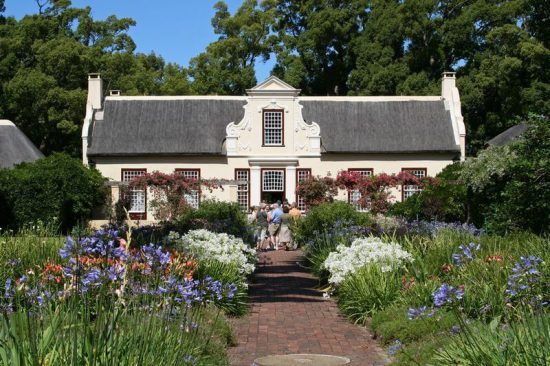 Ansicht der Weinfarm Vergelegen Wine Estate