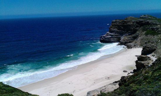 Der versteckte Strand Diaz Beach beim Kap der Guten Hoffnung