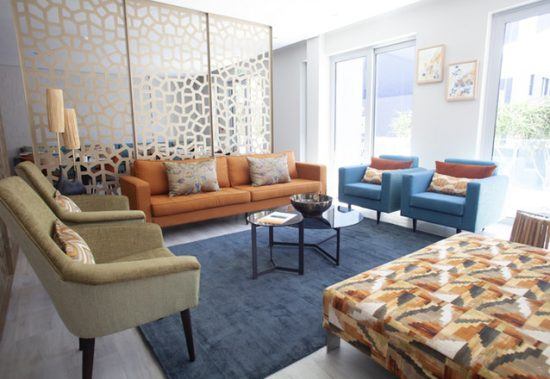 Quartiers Cape Town | Salon de la Villa Zest à Sea Point