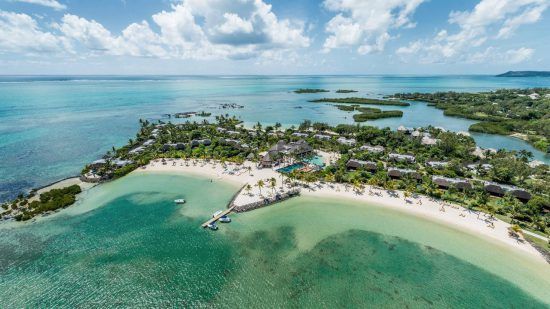 Four Seasons Resort Mauritius on the island of Mauritius