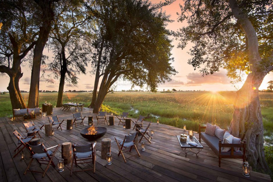 Duba Plains Camp in the Okavango Delta