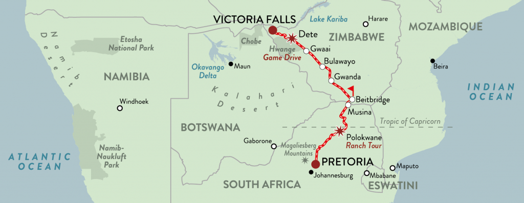 RVR-Map-VIC-FALLS-4N-e1620388194379-1024x397 (1) Pretoria to Victorial Falls luxury train trip with Rovos Rail
