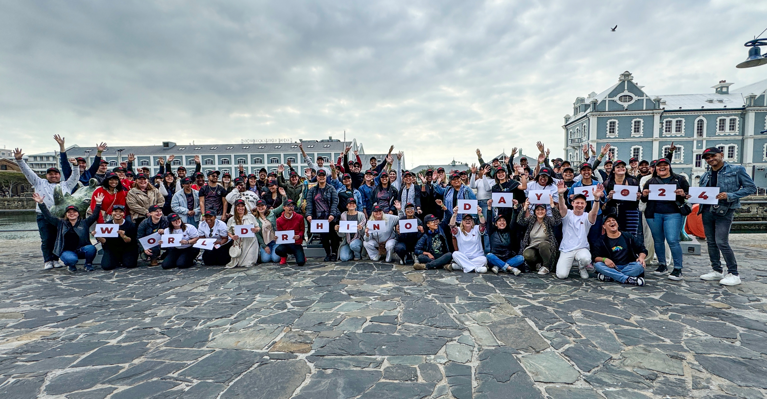 Eine Initiative am World Rhino Day 2024: Das Team von Rhino Africa in Aktion