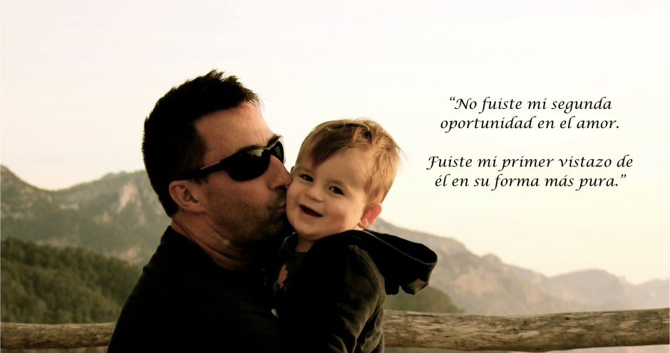 David Ryan and his firstborn child