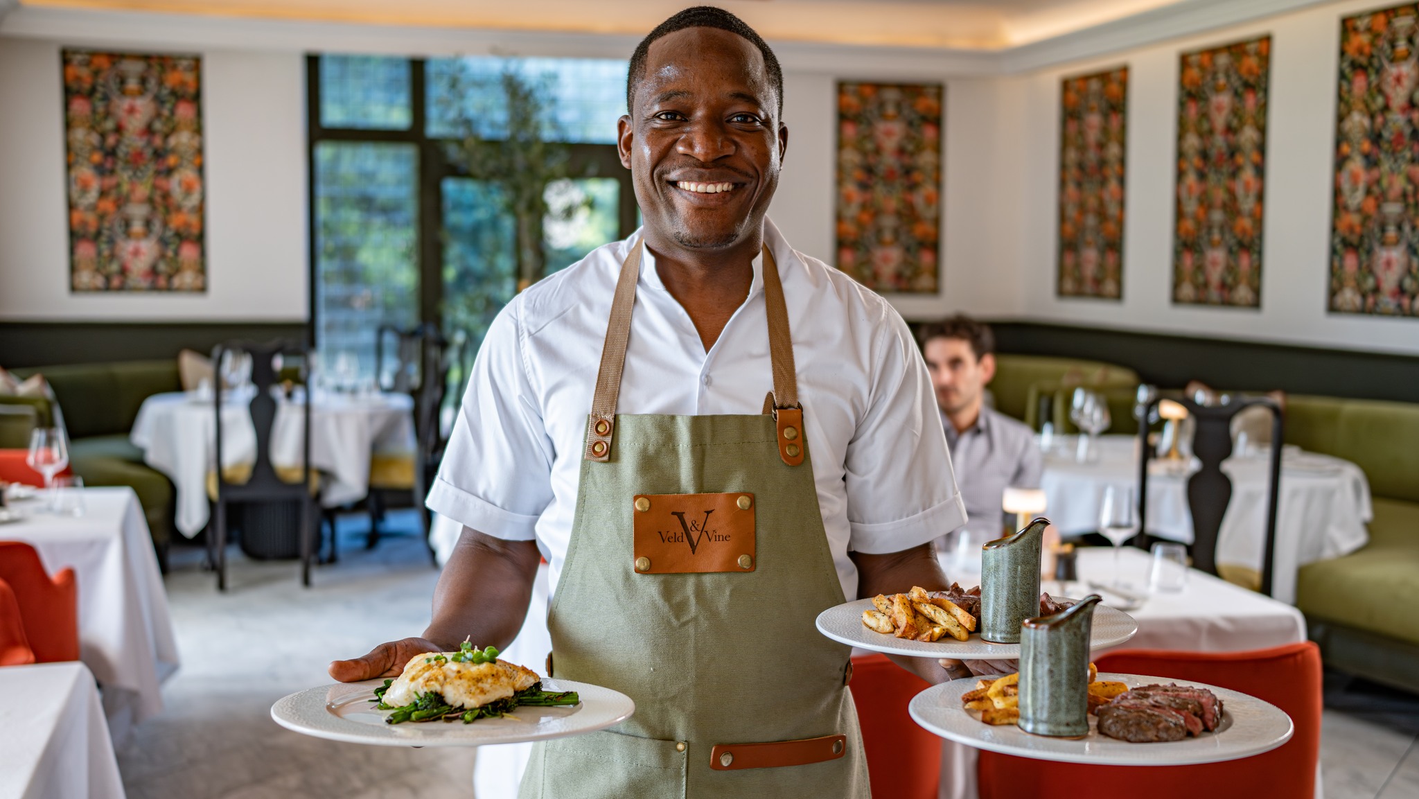 Welcoming staff at Veld & Vine Bistro