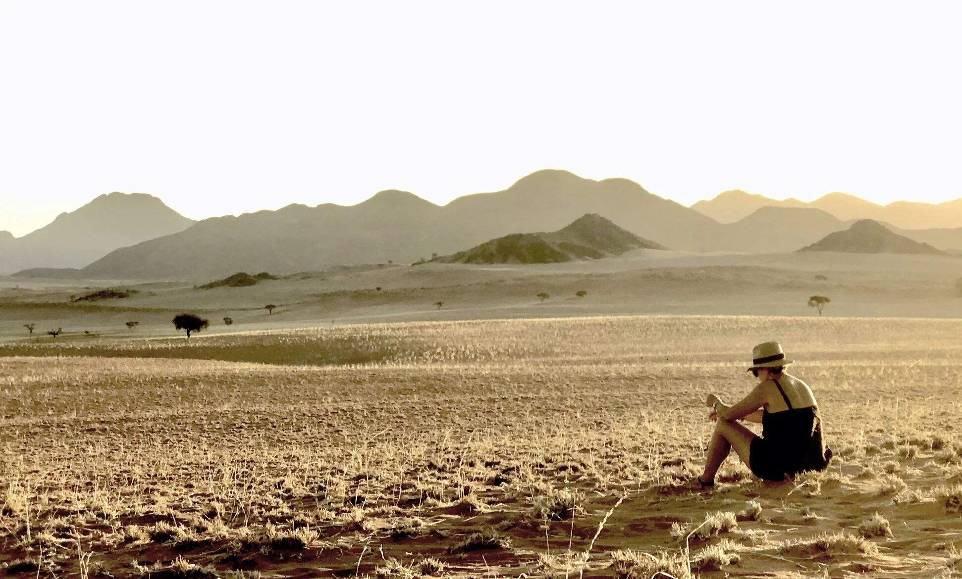 Suzanne Bayly finding solitude at Wolwedans