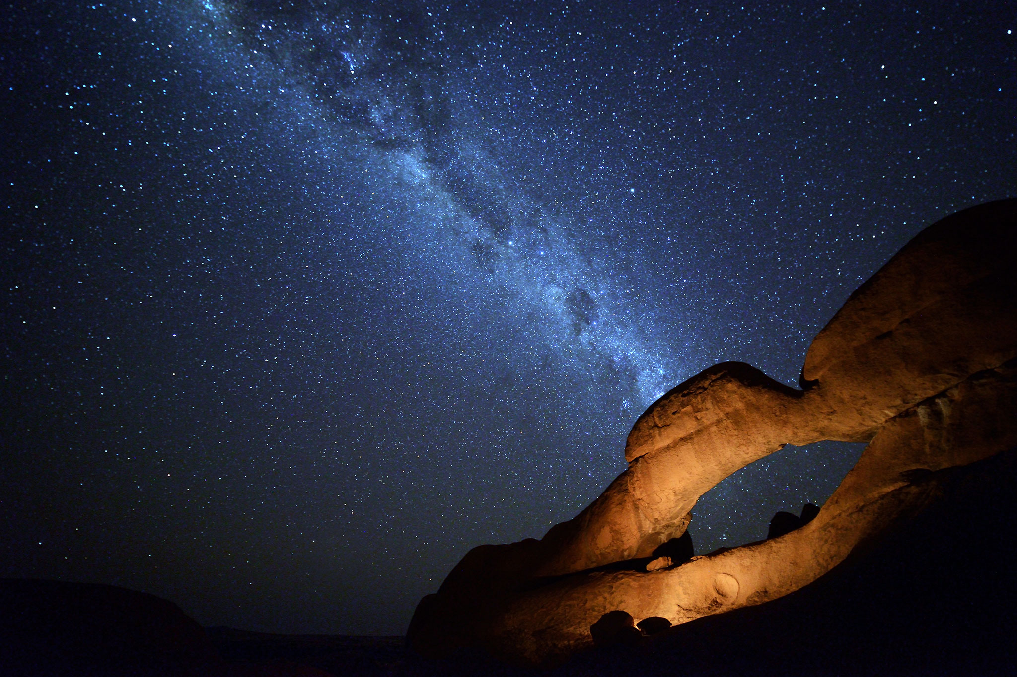 Milky Way over Spitzkoppe
