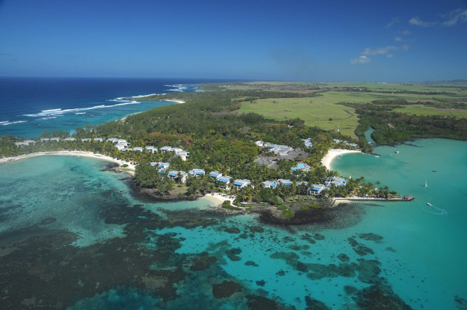 Shandrani Resort & Spa Aerial view of Shandrani Beachcomber Resort & Spa in Mauritius